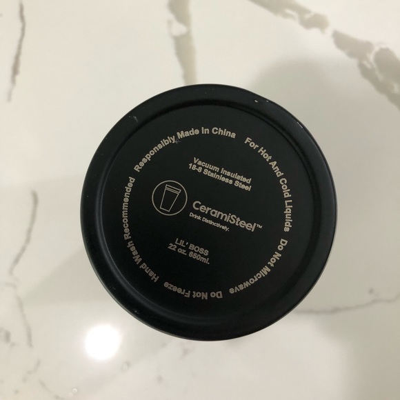 CeramiSteel Black Tumbler with Google Cloud logo - Picture 4 of 9